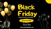 Black Friday Banner Header Blog template
