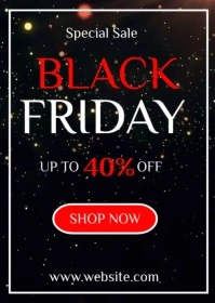black friday A6 template