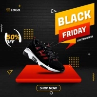 black friday Publicación de Instagram template