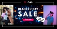 black friday Gedeelde afbeelding op Facebook template