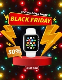 Black Friday Discount Volante (Carta US) template