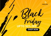 Black Friday Discounts social media Post template