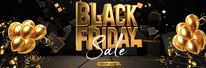 Black Friday Email Header Template | PosterMyWall