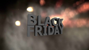 Black Friday Explosion Firework hot deals ad Facebook-covervideo (16:9) template