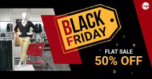 Black Friday Facebook AD template