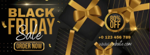 Sort Black Friday Sale Copertina Facebook Template