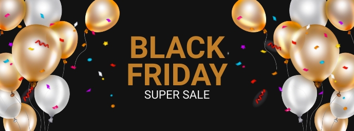 Black Friday Facebook Cover template