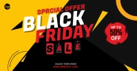 Black Friday Facebook Event Cover Photo template