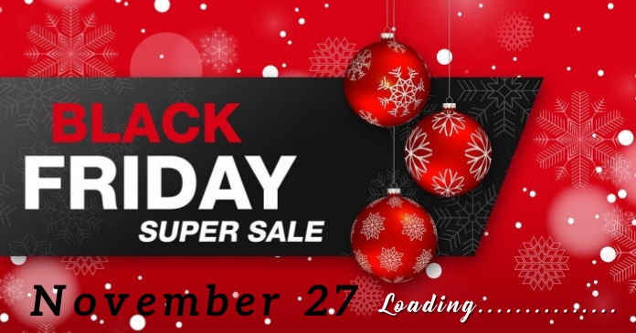 Black Friday Facebook Shared Image template