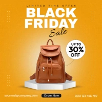 Black Friday Fashion Sale Instagram Post template