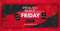 black friday fb shared image delt Facebook-billede template