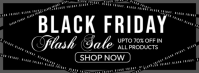 Black Friday Flash Sale Portada de Facebook template