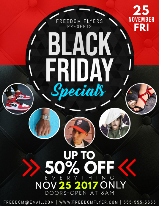 Black Friday Flyer Template PosterMyWall