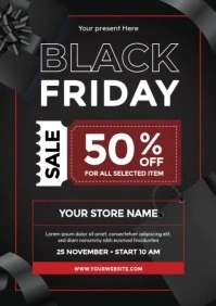 Black Friday Flyer Template A4
