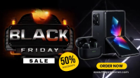 Black Friday Headphone Sale Thumbnail template