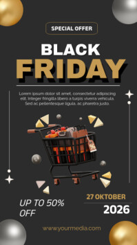 black friday instagram story template