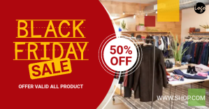 Black Friday Offer Anuncio de Facebook template