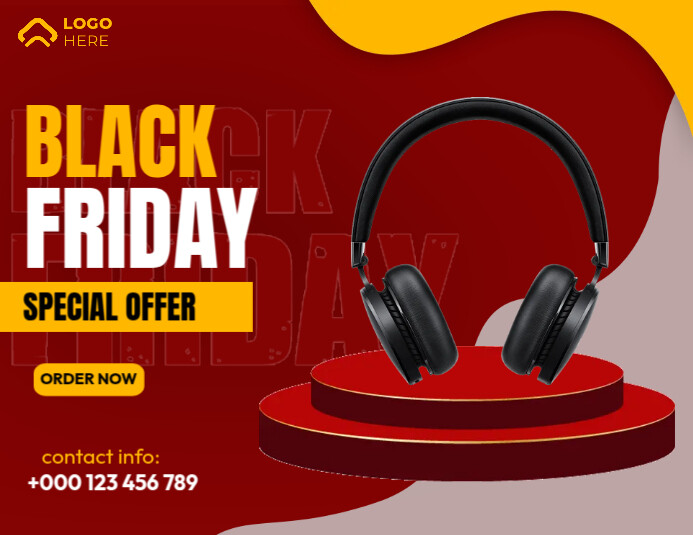 Black Friday Offer Template PosterMyWall