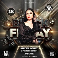 BLACK FRIDAY PARTY TEMPLATE Instagram Post