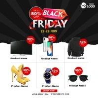 Black Friday Sale Ad Iphosti le-Instagram template