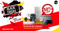 Black Friday Sale Ad Facebook Shared Image template
