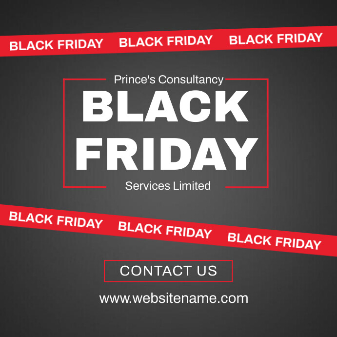 Black Friday Sale Ads Template PosterMyWall