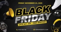 Black Friday Sale Facebook Shared Image template