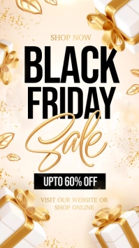 black Friday sale Digital Display (9:16) template