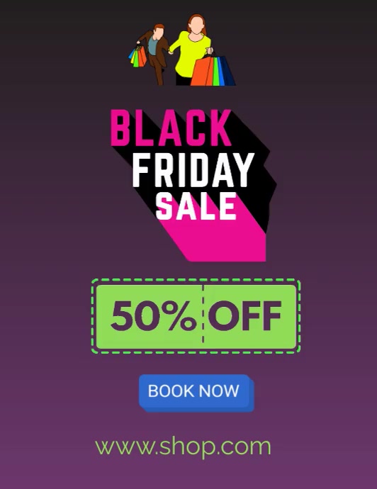 Black Friday SALE Pamflet (VSA Brief) template