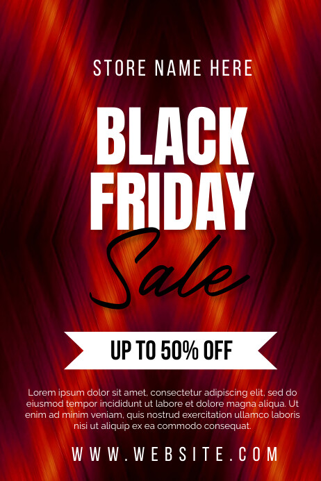 Black friday sale Template | PosterMyWall