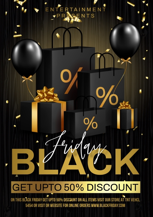 Black friday sale Template | PosterMyWall