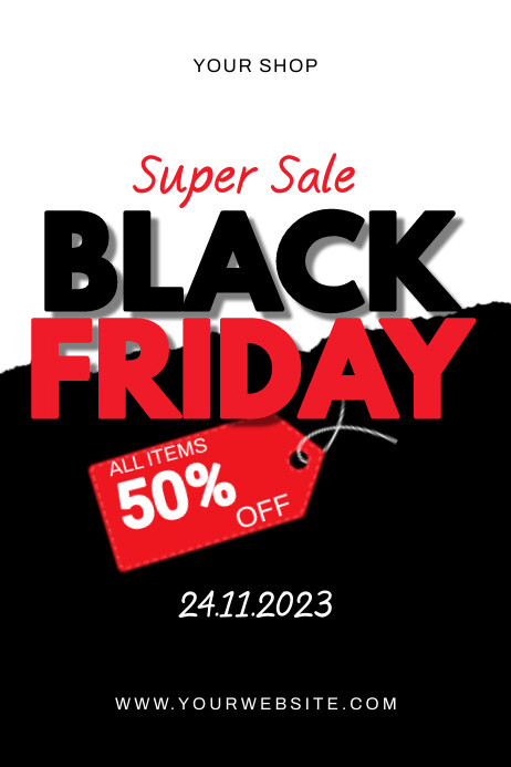 Black Friday Sale Template | PosterMyWall