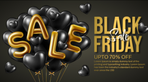 Black friday sale Digital Display (16:9) template