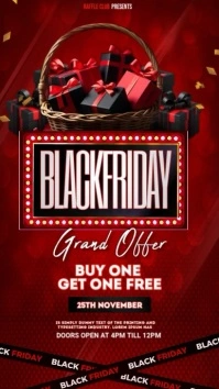 Black Friday sale Instagram Story template