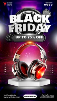 BLACK FRIDAY SALE Instagram Story template