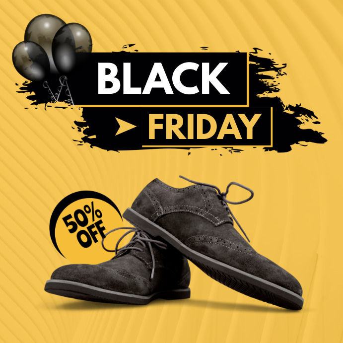 Black Friday Sale Template PosterMyWall