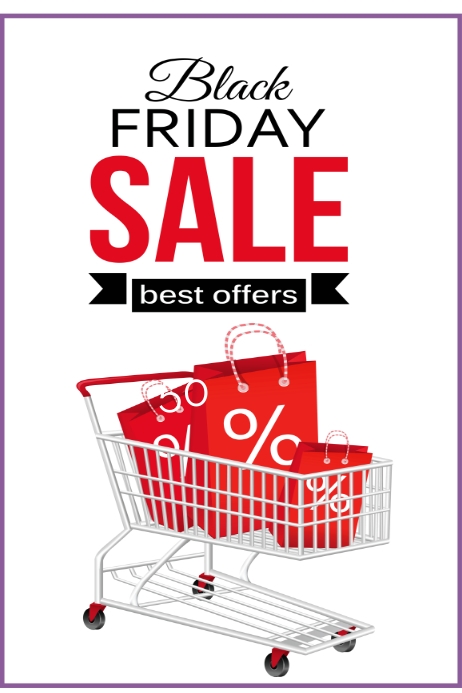 black Friday sale Template | PosterMyWall