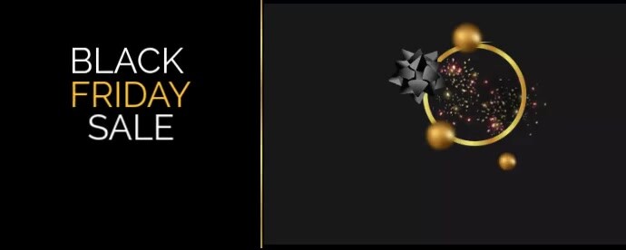 Black Friday Sale Twitch Profile Banner template