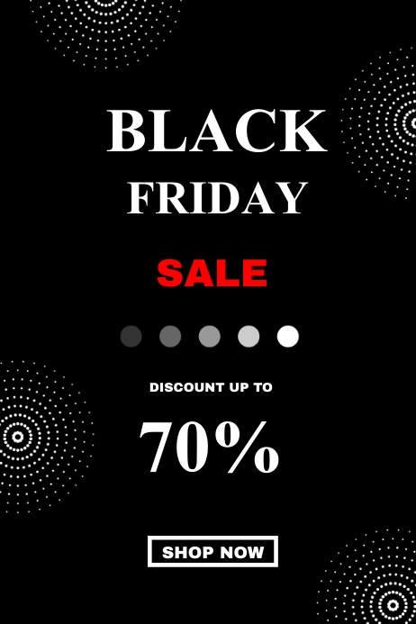 Black Friday Sale Template | PosterMyWall