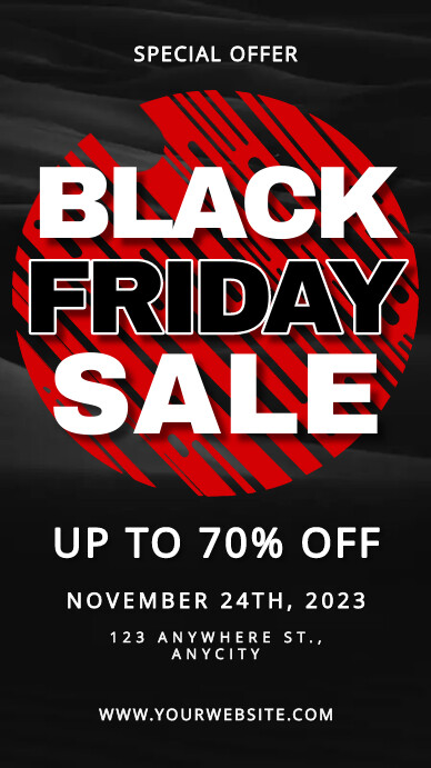 Black Friday Sale Template | PosterMyWall