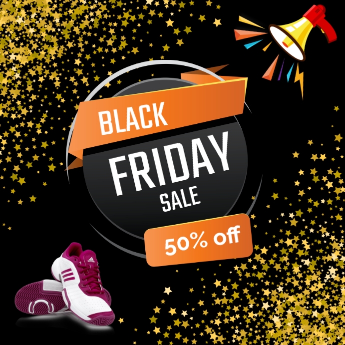 black Friday sale Template PosterMyWall