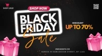 black Friday sale Publicación de Twitter template