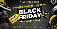 Black Friday Sale Imagen Compartida en Facebook template