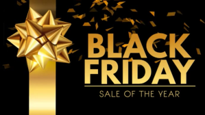 Black Black Friday Sale Tampilan Digital Template