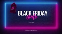 Black Friday Sale Facebook Post Template Digital Display (16:9)