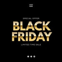 Black Friday Sale IG Post Square (1:1) template