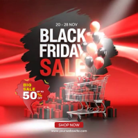 Black Friday Sale  Instagram Post template