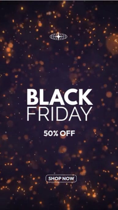 Black Friday Sale Menu IG Story Instagram Reel template