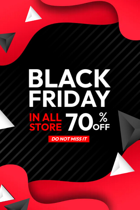 Black Friday Sale Poster template