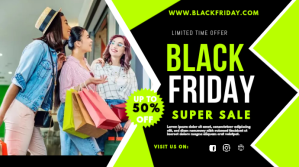 BLACK FRIDAY SALE POSTER TEMPLATE Presentation (16:9)